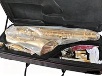 Factory Price Black Nickel Body Gold Lacquer Keys Alto Saxophone