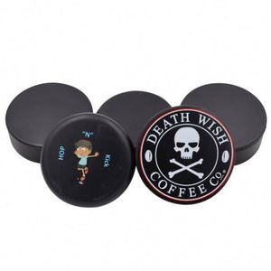 Jouet anti-stress en mousse PU en forme de rondelle de hockey avec logo personnalisé, promotion publicitaire, cadeaux de bienvenue - Product Image 1