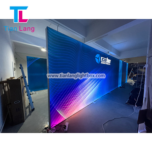 TianLang Booth Exposición Tela Caja de luz Cabina de exposición Portátil Seg Lightbox Publicidad Cajas de luz - Product Image 2