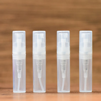 Mini flacon de parfum en plastique à sertir de 2 ml, 3 ml, 5 ml, mini atomiseur, flacon échantillon, flacon pulvérisateur de parfum