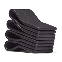 Support magnétique pour câble de téléphone, organisateur de câbles réutilisable en cuir PU, clips portables pour câbles, cadeaux pour femmes et hommes