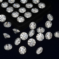 Diamants blancs de laboratoire, taille cœur, 0,6-1 carat, certifiés IGI, marque Madonna, classiques, élégants, vente en gros pour mariage