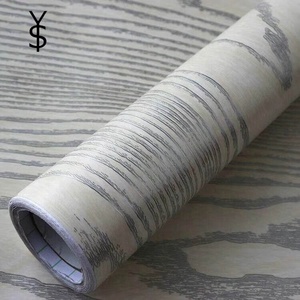 Nuevo diseño impermeable muebles película decorativa opaca de grano de madera película de pvc - Product Image 6
