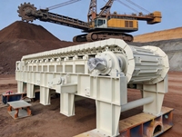 Alimentateur à bande transporteuse électrique robuste pour l'exploitation minière avec une capacité de charge élevée pour la construction