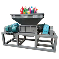 Cutter petit Double arbre ferraille déchiqueteuses Machine broyeur E 0 mécanique 220V verts déshydratation déchiré approvisionnement populaire