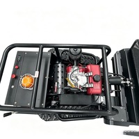 Mesin Pemotong Rumput Diesel Koop Elektrik dengan Remote Control, Mini RC Robot Lawn Flail Mower dengan Lampiran