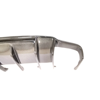 Pour 2012-2018 Mercedes Benz CLS CLS63 diffuseur arrière W218 W219 C257 diffuseur arrière en Fiber de carbone modèle R