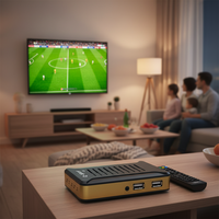 Qsport Mini Uydu Alıcısı DVB-S2 Dekoder Ücretsiz Yayın FTA Dekoder Dvb LNB Tuner Dijital Alıcı Set Üstü Kutusu