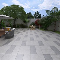 Brique réfractaire antibactérienne de 18mm pavé mural extérieur écologique de qualité supérieure pour jardin parc cour 300 600mm traditionnel