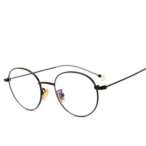 New Arrivals Good Quality Beautiful Gold Metal Frames Arms and Bridge Italy Design Optical Eyeglasses Frames - Product Image 3