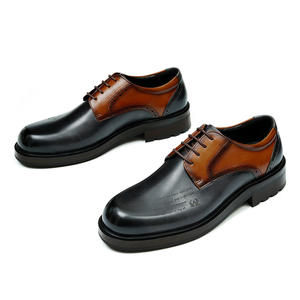 Chaussures Oxford Richelieu pour hommes en cuir véritable de qualité supérieure, style britannique, décontractées, faites à la main, rétro, intemporelles, anti-odeur - Product Image 6