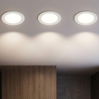 Projecteur commercial anti-éblouissement 85-265V, downlight LED encastré pour hôtel