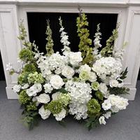 Nouvelle Boule de Fleurs Artificielles de 70 cm pour Centre de Table, Fleurs de Mariage Personnalisées, Fleurs Artificielles pour Allée de 100 cm pour la Décoration