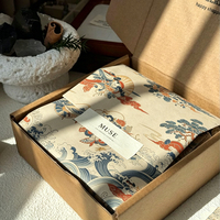 Papier cadeau personnalisé en tissu écologique certifié durable, recyclé, sans acide, neutre au pH, 17 g/m², pour vêtements et chaussures