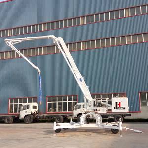 Bras de distribution de béton multifonctionnel à haute efficacité JIUHE, bras de béton, lanceuse de béton, bras de béton sur roues - Product Image 1