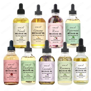 Private Label Boby idratante olio floreale con petalo rosa camomilla ecualipto giorno e notte per la cura della pelle morbida e lucida - Product Image 3