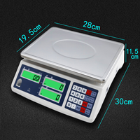 Balance de comptage électronique industrielle et commerciale Origchem haute précision 0,1g avec calibration externe pour laboratoire