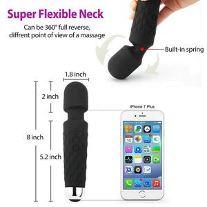 Masturbadores femeninos de frecuencia con 10 vibraciones, productos sexuales para adultos, estimulador erótico de clítoris, Juguetes sexuales para parejas, varita AV, vibrador masajeador - Product Image 6