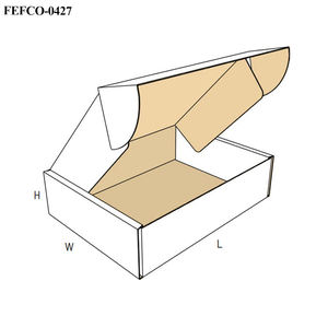 Tùy chỉnh bao bì các tông sóng, in xé, vận chuyển thư tự niêm phong, Hộp quà tặng, dây đeo và logo - Product Image 3