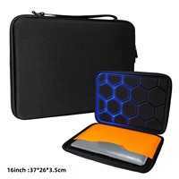 Housse pour ordinateur portable en EVA rigide 13 pouces et 16 pouces, résistante aux chutes et à la compression, étui de rangement portable pour tablette