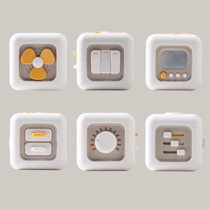 Cubo Mágico <span class=keywords><strong>de</strong></span> Actividades 6 en 1 para Bebés, <span class=keywords><strong>Juguetes</strong></span> Sensoriales Montessori, Cubo <span class=keywords><strong>de</strong></span> Música para Bebés, <span class=keywords><strong>Juguetes</strong></span> para Niños Pequeños - Product Image 4