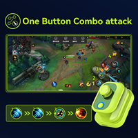 AoBing pengontrol Game seluler Mini, Joystick pemicu mendukung Game HID-MFi mendukung Android iOS13.4 + untuk COD dan lainnya
