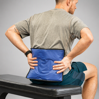 Compresse réutilisable en polyester souple pour un soulagement rapide de la douleur, utilisation chaude/froide, dispositif médical pour le soulagement des douleurs corporelles