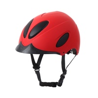 Casque d'équitation respirant, durable, résistant aux chocs, en ABS, réglable, unisexe, pour adultes, demi-casque, utilisation toute saison