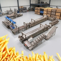 Ligne de production de frites du Henan, approvisionnement direct usine, pour la production de frites et de frites semi-frites