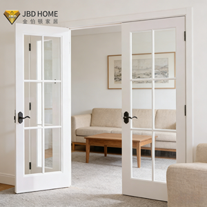 <span class=keywords><strong>Porte</strong></span> à battants en aluminium et <span class=keywords><strong>PVC</strong></span> <span class=keywords><strong>de</strong></span> qualité supérieure - Conception à double battant avec isolation thermique et étanchéité pour les entrées <span class=keywords><strong>de</strong></span> villas et <span class=keywords><strong>de</strong></span> chambres - Product Image 2