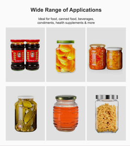 Máquina semiautomática de tapado al vacío de 4 cabezales para tarros de vidrio, salsa de chile, mermelada, miel, cosméticos, encurtidos, kétchup, mayonesa - Product Image 4