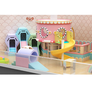 Custom Children's Indoor Play Center Small Indoor Playground with Slides Ball Pools Balls Soft Kids Indoor Equipment - Product Image 1