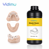 Meilleure Vente Yidimu Matériel Dentaire UV Photopolymérisable à Durcissement Rapide, Déformation Minimale, Surface Détaillée, Équipement de Photopolymérisation 405nm Photosensible
