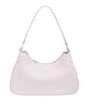 Tas Bahu Kanvas Bunga Hitam Putih Modis untuk Pelajar Wanita Tas Belanja Wajah Tersenyum Bahan Stainless Steel