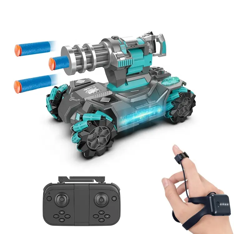 New Hot Indoor China 4x4 Electric Rc 360 Degree Rotating Soft Bomb Stunt Car Remote Control Car For Kids