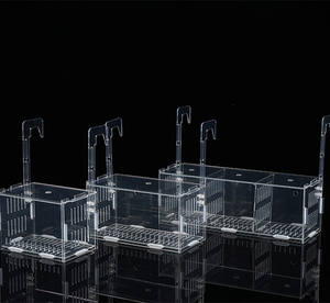 Prix de gros Boîte d'isolation noire en acrylique pour aquarium flottant - Product Image 4