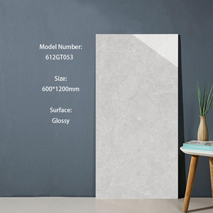 Thiết kế mới nóng bán 60x120cm porcelanto Glossy gạch ceramic Jazz trắng thanh lịch đá cẩm thạch Nano sứ tráng men gạch lát sàn - Product Image 1