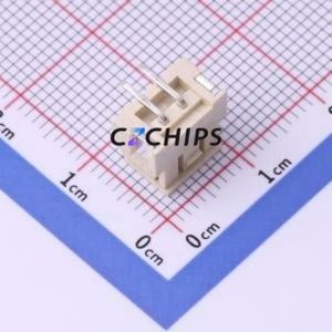 WAFER-HA2.54-2PLB Wire-to-Board Pin Header SMD,P=2.5mm Connector 1x2P 2.5mm Vertical Mount XHB - Product Image 2