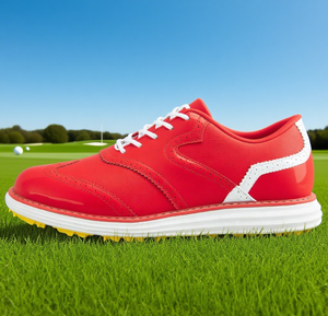 <span class=keywords><strong>Chaussures</strong></span> <span class=keywords><strong>de</strong></span> <span class=keywords><strong>golf</strong></span> en cuir imperméables professionnelles pour hommes baskets d'extérieur antidérapantes-Wholesale Supply - Product Image 3