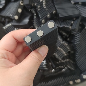 Precio competitivo etiqueta imán placa de acero retráctil neodimio ABS ID titular de la insignia magnética - Product Image 5