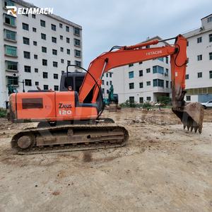 Дешевый компактный экскаватор <span class=keywords><strong>Hitachi</strong></span> 120-6 б/у, 12 тонн, с двигателем Isuzu, модель 2013 года - Product Image 4