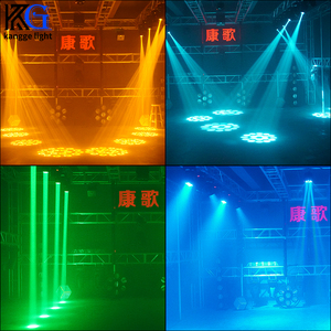 Phong cách mới dẫn DMX512 di chuyển đầu ánh sáng DJ Disco môi trường xung quanh ánh sáng sân khấu di chuyển chùm đèn thanh cho KTV Câu lạc bộ đám cưới - Product Image 3