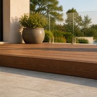 Planche de bardage composite PU Regalboard 150x22mm 3,6m, garniture WPC pour terrasse composite, étanche et à faible entretien