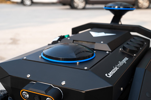 Tondeuse à gazon robotisée autonome sans fil entièrement électrique <span class=keywords><strong>BISON</strong></span>-R3, largeur <span class=keywords><strong>de</strong></span> coupe <span class=keywords><strong>de</strong></span> 45 cm, pour l'entretien des pelouses <span class=keywords><strong>de</strong></span> jardin à domicile - Product Image 2