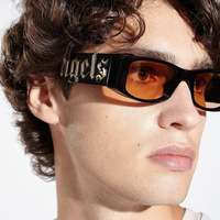 Lunettes de Soleil Carrées Rectangle Mode « Lucky » Personnalisées pour Femmes et Hommes, Teintes Y2K Steampunk