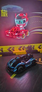 Nouveaux karts à pédales pour enfants à prix d'usine, prix bas, alimentés par batterie, pour course, karting, course en plein air - Product Image 4