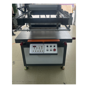 Độ chính xác cao xiên cánh tay serigraphy bán tự động ablique-cánh tay loại serigraphy máy in lụa phẳng màn hình máy in - Product Image 5