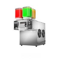 Machine à glace pilée commerciale haut de gamme, 4 bacs, production de 120 kg, en acier inoxydable, automatique, pour les lieux à forte capacité
