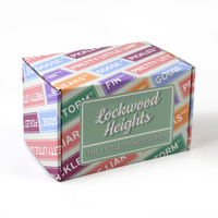 Boîte d'expédition en carton ondulé personnalisable avec logo et taille sur mesure, impression avec pelliculage mat, recyclable, pour l'expédition et l'emballage