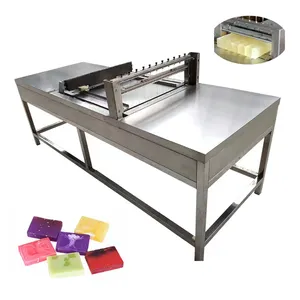 Máquina de corte de sabão/sabão, alta velocidade, artesanal, frio, barra natural, cortador de sabão